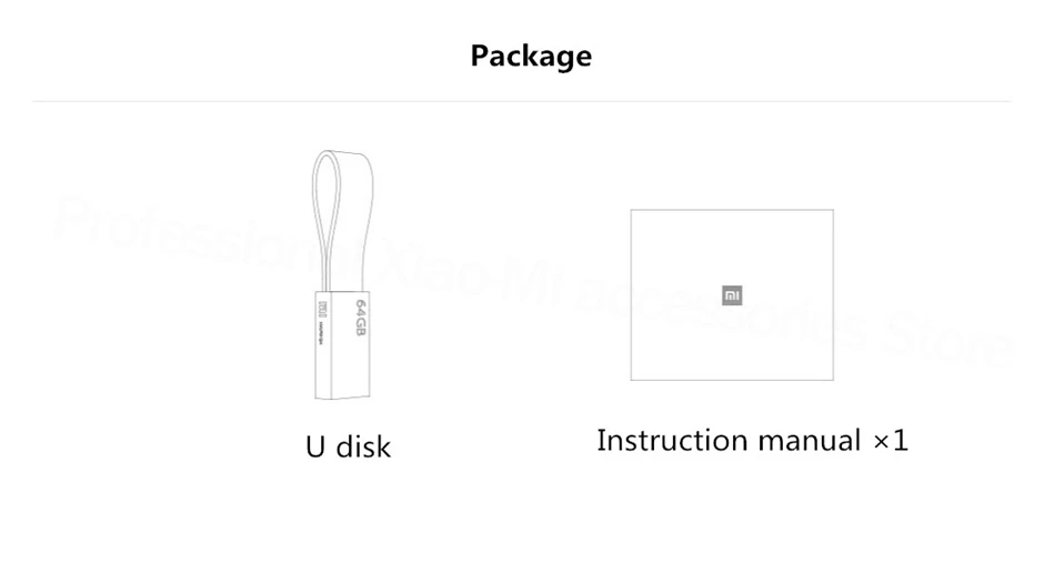 Xiaomi Mijia USB 3,0 U диск 64 Гб Высокоскоростная передача портативный металлический корпус ремешок дизайн анти-потеря компактный размер