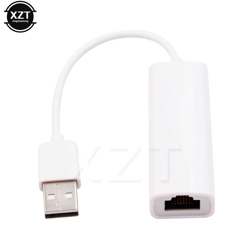 

USB Ethernet адаптер USB 2,0 Сетевая карта к RJ45 Lan для Windows 7 8 10 компьютера 10/100 Мбит/с проводной внешний Ethernet