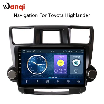 

10.1 Inch HD LED Full Touch Screen Android 8.1 GPS Navigation for Toyota highlander 2009-2014 Stereo System with Bluetooth