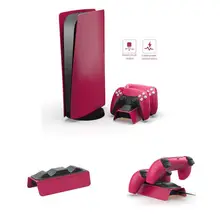 

Practical ABS Dual Charging Port Dual Port Gamepad Charging Dock Controller Charging Stand Gamepad Charger
