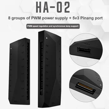 

5V 3pin CPU Cooler Speed Regulation PWM Power Supply Computer Components Compact Office Business Heat Dissipation Multifunction