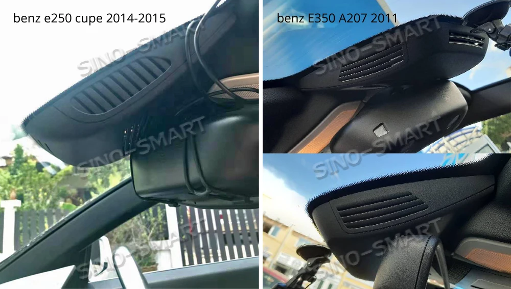 Автомобильный видеорегистратор SINOSMART 96658 с Wi Fi для Mercedes Benz E Class устройство