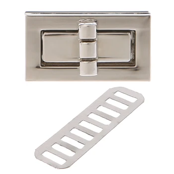 

Drop Ship&Wholesale Rectangle Shape Clasp Turn Lock Twist Locks DIY Leather Handbag Bag Hardware Oct. 9
