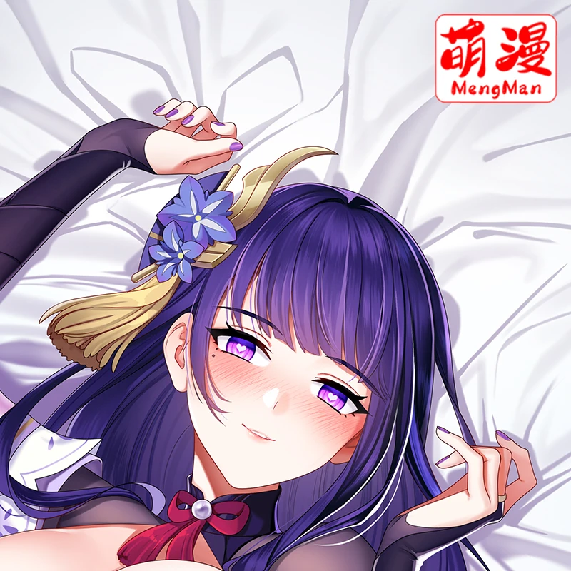  Genshin Impact Dakimakura Anime Girl Raiden Shogun