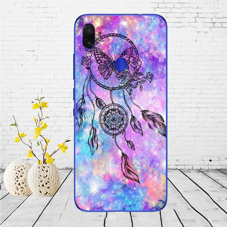Чехол для Xiaomi Redmi Note 7, силиконовый чехол для Xiaomi Redmi Note 7, задняя крышка, чехол для Redmi Note 7, чехол для телефона - Цвет: F16