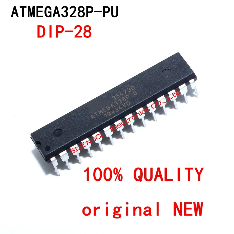 1 dip ATMEGA328P-PU dip28 ATMEGA328-PU dos pces atmega328p u dip-28 328p-pu novo e original ic
