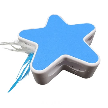 

Cat Toy Funny Cat 360 degree Rotating Electric Cat Turntable Automatic Cat Funny Cat Toy Five Star Cat Box Cat Educational Toys