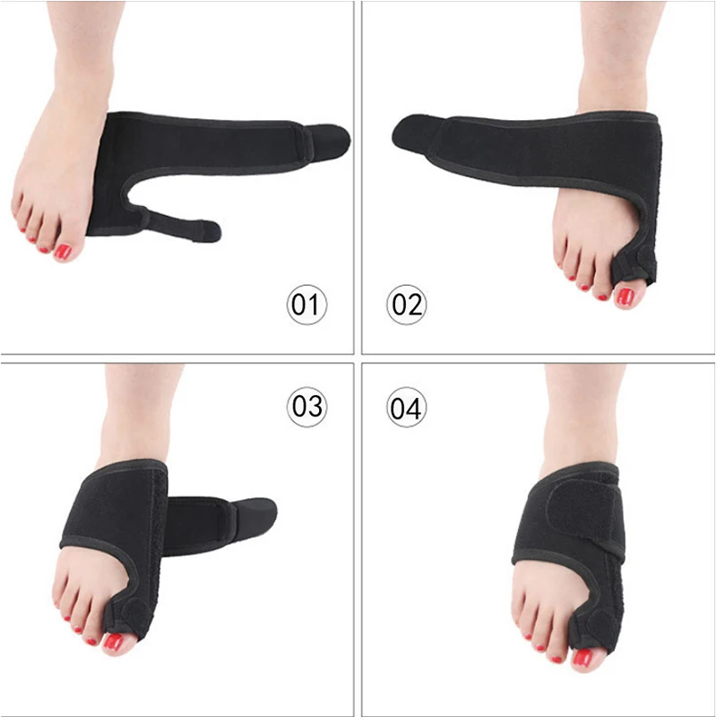 Bunion Splints корректор Brace для Hallux Valgus силиконовые обувные стельки большой носок выпрямитель Bunion шина