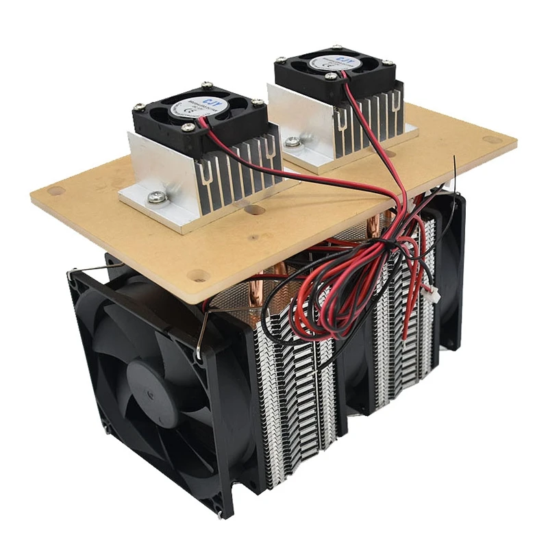 

Electronic Semiconductor Refrigeration Diy Cooler Cooling Device Kit DC 12V SG