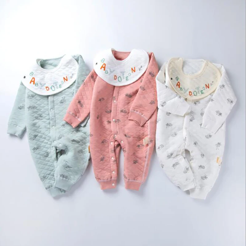 

Baby Rompers Jumpsuit Onesies Infant Baby 100% Cotton Long Sleeve Spring Autumn christmas clothes YKQ059