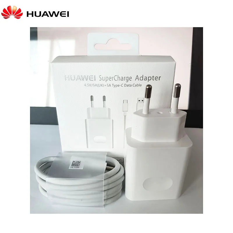 huawei 20,5 Вт SuperCharge USB-c быстрое зарядное устройство EU Plug 4.5V5A type C USB 3,0 кабель для передачи данных для Mate20 30 pro P30 pro lite