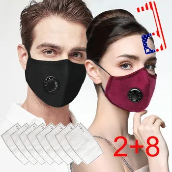 

Reusable Mask Washable Mask Foggy Haze Pollution Respirat Face Shield Mouth Cover Windproof Mouth Muffle Mondmaskers Masques