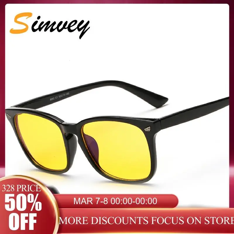 

Simvey Classic Retro Anti Blue Ray Glasses for Computer Blue Filter Glass Men Women Radiation Protection Reading Gaming Glasses