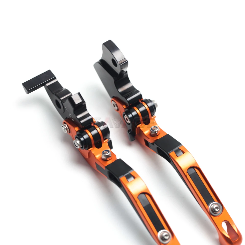 Сцепные рычаги для KTM DUKE 125 200 250 390 2012- 19 17 15 13 DUKE390 Аксессуары для мотоциклов Складной Выдвижная логотип