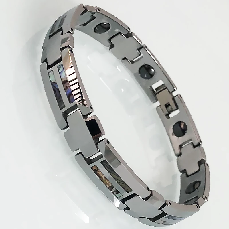 Men's Jewellery Magnetic Therapy Health Bracelets / Metal Bracelet For Men  Energy Jewelry | Shopee Philippines