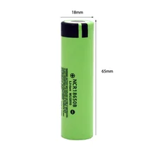 

100% NCR18650B 3.7 v 3400mah 18650 Lithium Rechargeable Battery For Flashlight batteries