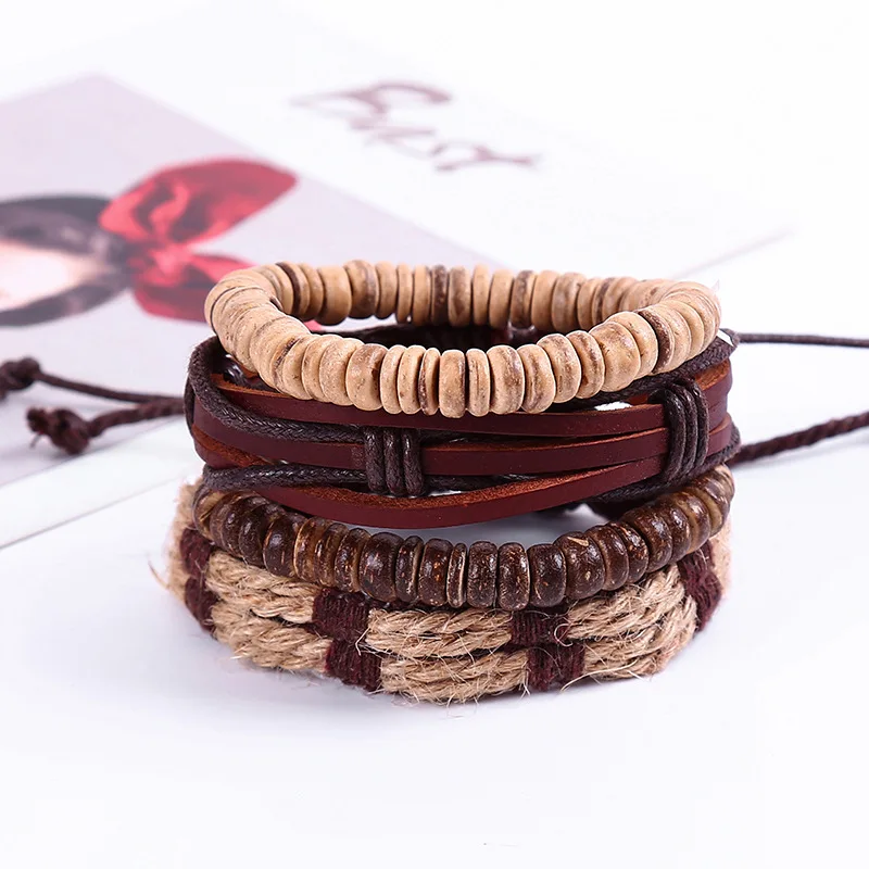Leather Bracelet Men (4)
