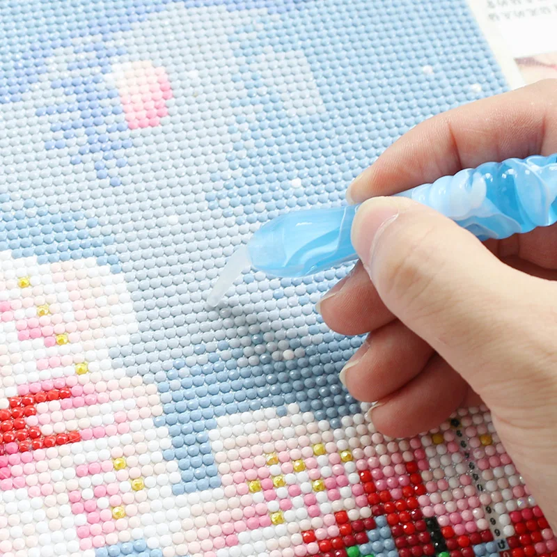 Diamond Painting Pen 5D Resin Point Drill Pens Tools DIY Handmade Embroidery Cross Stitch Colorful Point Pen Sewing Accessories Diamond Painting Accessories