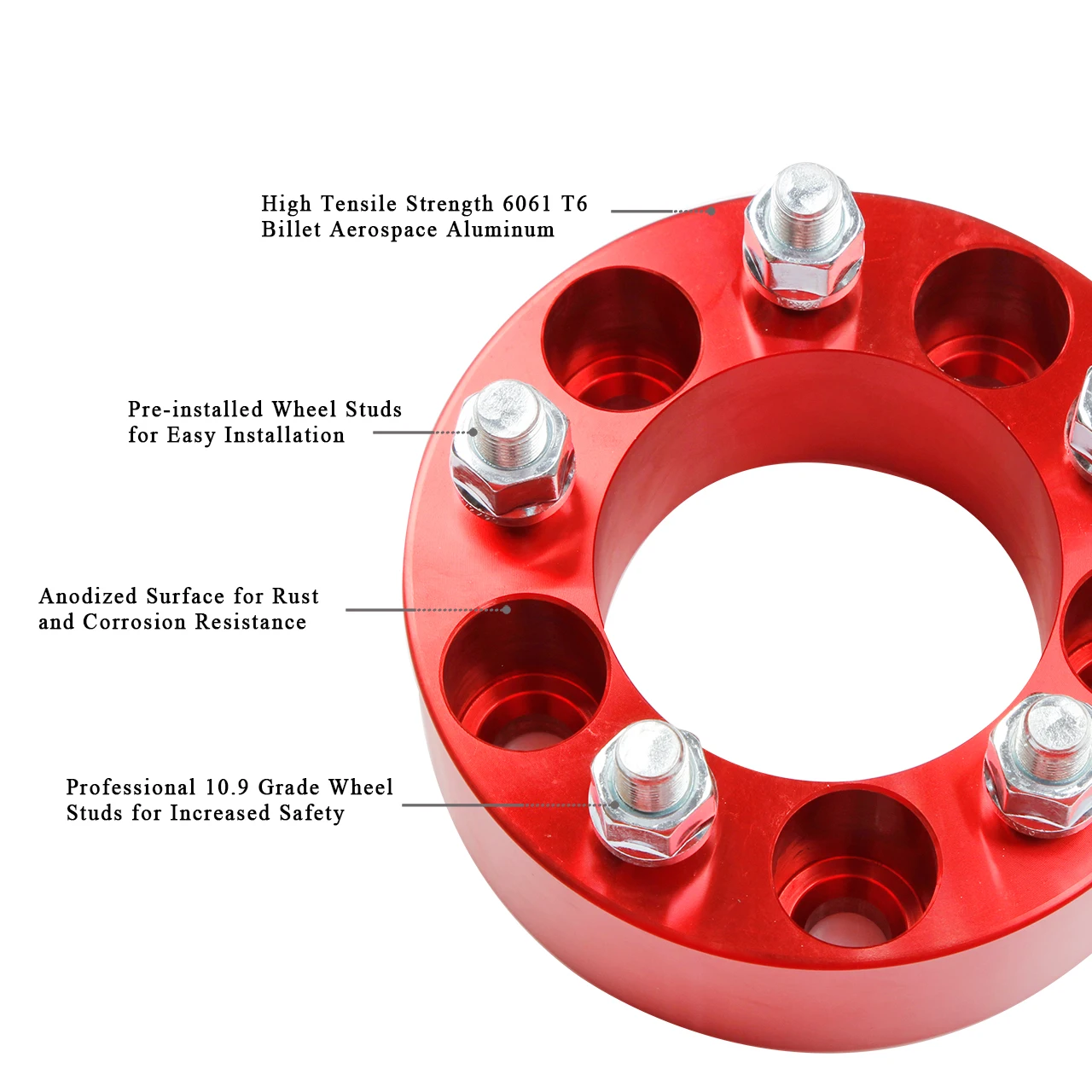 wheel and hub centric 5x165.1 to 6x139.7 5 lug to 6 lug wheel