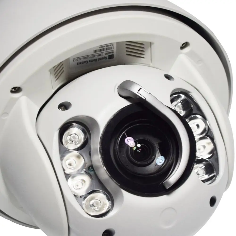 PTZ ip-камера с автоматическим отслеживанием, со стеклоочистителем, Full HD, 1080 P, 20X, оптический зум, IR, 150 м, высокоскоростная купольная камера, IP, уличная, Onvif, синяя ирис