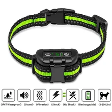 Vibration-Sound Training-Collar Dog-Accessories Electric Shock Dogs Anti-Bark Large 