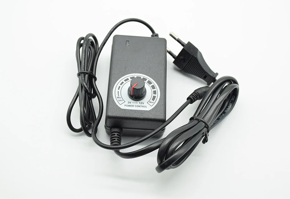 AC/DC 3 V-12 V 2A адаптер питания Универсальный 3-12V Вольт светодиодные ленты лампы 5,5*2,5 мм Источник питания регулируемый