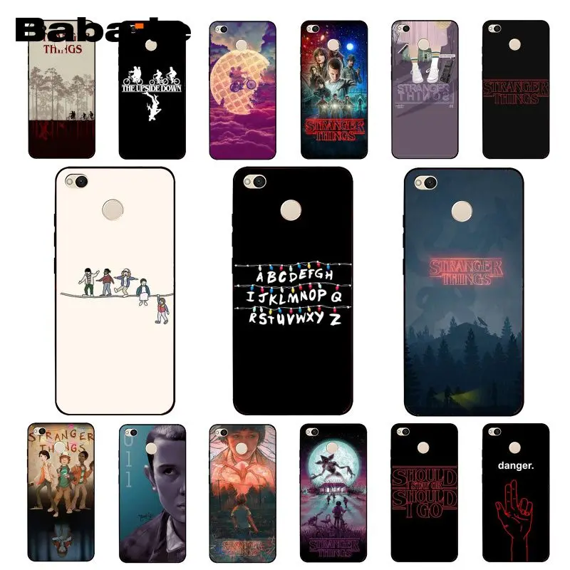 

Babaite TV Stranger Things Pattern Phone Case for Xiaomi Note3 mi5 6 A1 A2 Lite Mi9 9SE mi8lite 8explorer