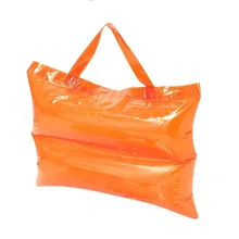 Профессиональная обработка настраиваемая TPU надувная многофункциональная пляжная Подушка, TPU надувная пляжная сумка может быть напечатан логотип