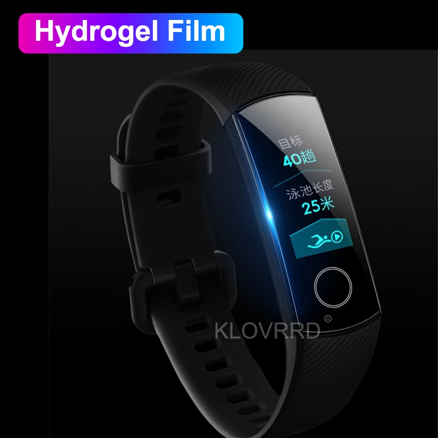 

For Huawei Honor Band 5 4 Running A2 zero 3 Pro 3 3e B3 B5 Full cover Screen Protector Hydrogel Film Smart Sticker Silicone