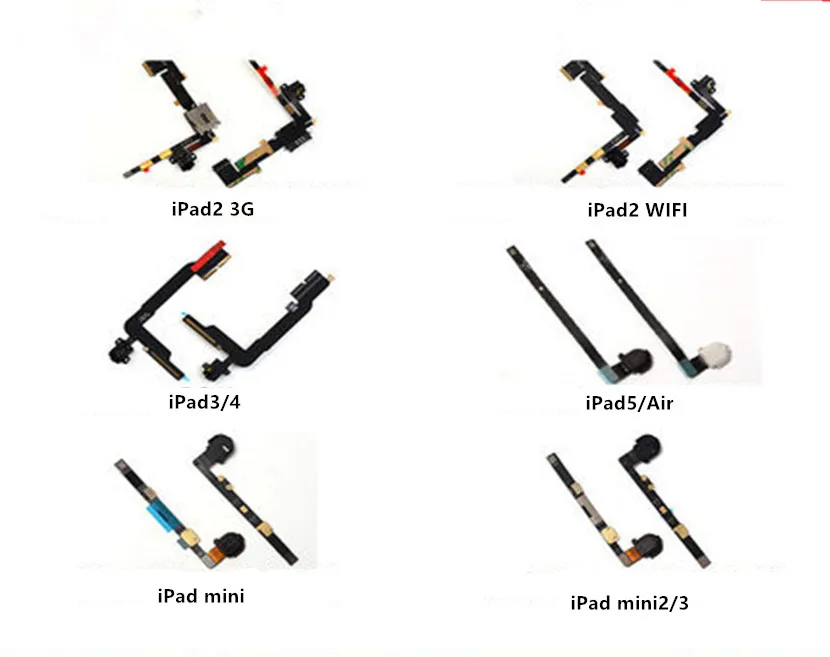 Для iPad 2 3 4 5 6 Air Mini 1 CDMA 4G 3G Wifi Аудио громкость наушники гарнитура разъем гибкий