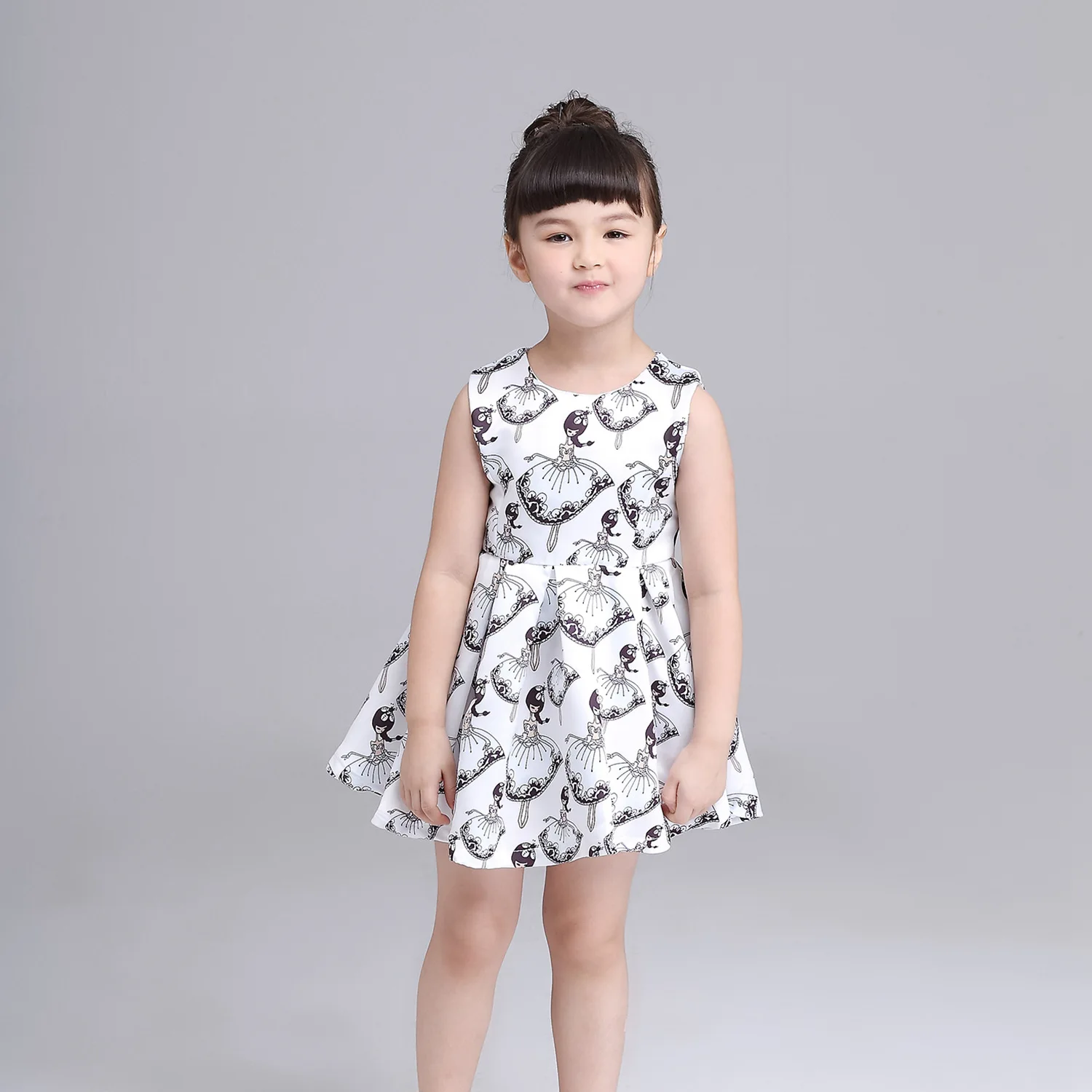 

2020 Girls Summer Dress Girls Clothing Sleeveless Girls Dress Children Princess Party Dress Costume Birthday Kids Clothes