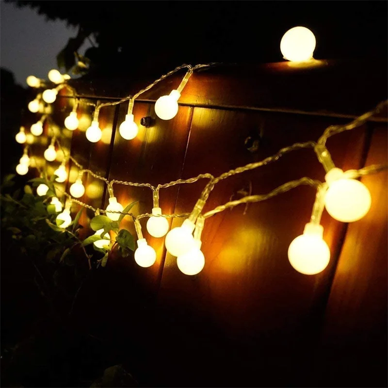 solar led lights outdoor Fairy String Lights Solar Light Outdoor 8 Modes 100LED Waterproof Globe Starry Strings for Christmas Bedroom Garden Yard Wedding solar security light with motion sensor