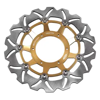 

LUCKMART Front Brake Rotors Disc and Pads Kit for Honda CBR250R ABS 2011-2013 Motorcycle Replacement Accessories