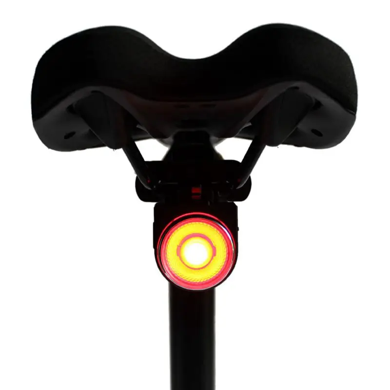 Велосипед семь цветов Красочные задние фары USB быстрая зарядка ночной езды дорожный велосипед ночной линии фонарики на голову