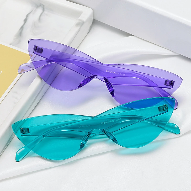 Lowered Sunglasses Women Eyewear Driver-Goggles Sexy Retro Vintage Colorful Designer One-Piece qzKRnNjrM