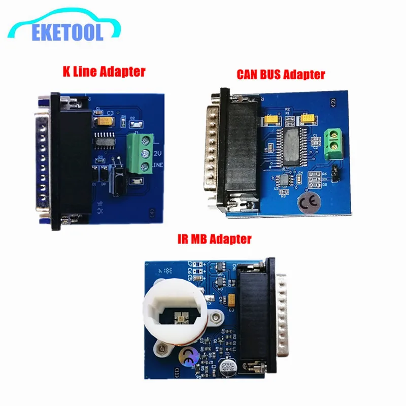 

K-Line Adapter CAN BUS Adapter MB IR Adapters For IPROG+ iProg Prog Programmer Full Version Optional
