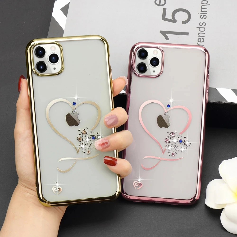 Чехол для IPhone 13 12 Mini 11 Pro X XR XS MAX SE2 7 8 6 6S Plus силиконовый прозрачный | Мобильные