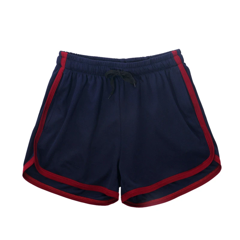 Summer Men's Quick Dry Sport Shorts - Fashion Solid Color, Slim Fit with Elastic Waistband
