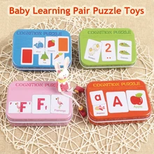 Puzzle en bois pour enfants, jouets d'apprentissage éducatif pour garçons et filles, dessin animé, Animal, dinosaure, cadeau