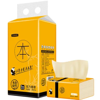 

Toilet Paper Toilet Roll Tissue Roll Pack 5 Packs Of Bamboo Pulp Pumping Toilet Paper Toilet paper ##0