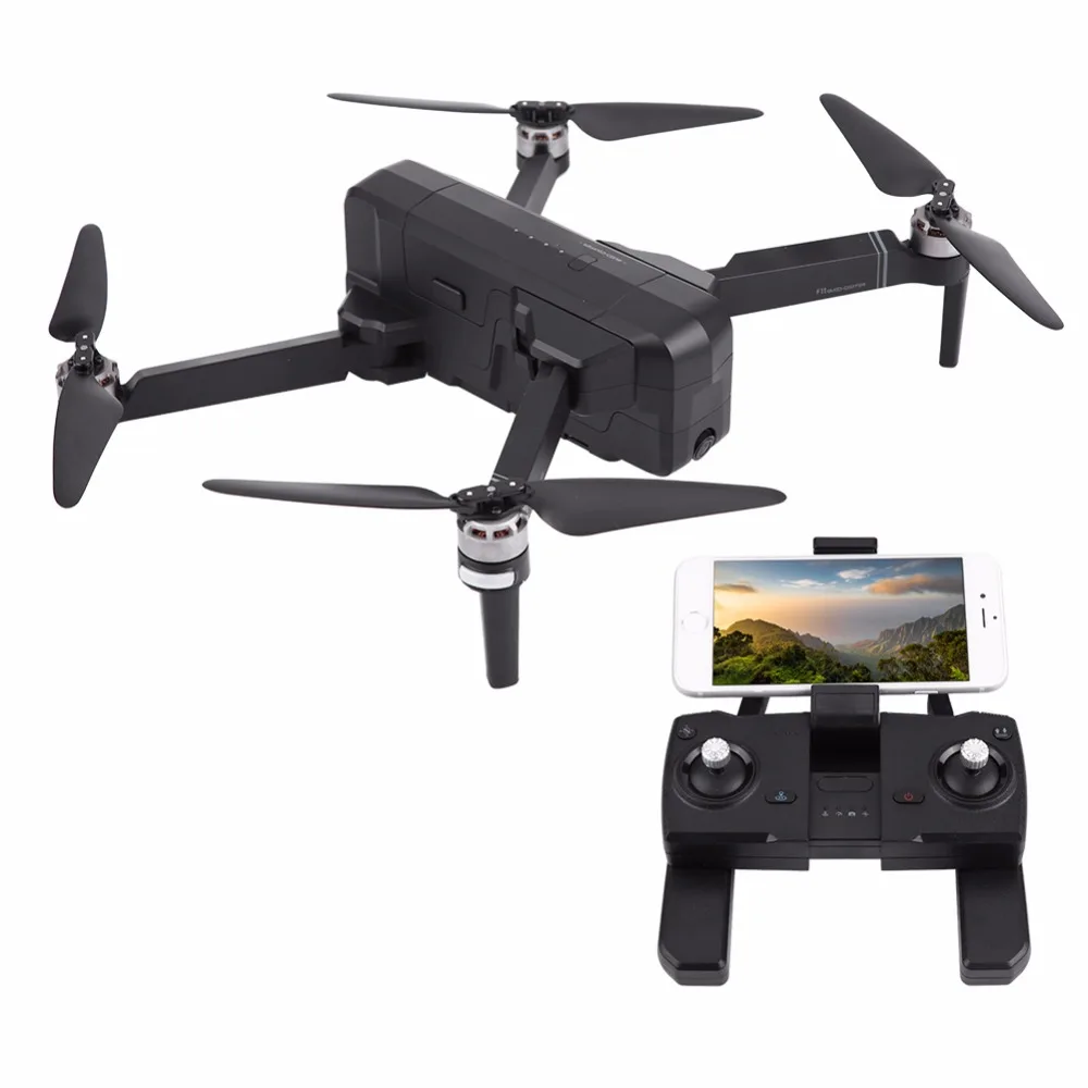 2,4G F11 gps Дрон с Wifi FPV 1080 P-5G HD широкоугольная камера F11 бесщеточный Радиоуправляемый квадрокоптер 25 минут время полета складной Дрон