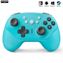 Мини геймпад NS Bluetooth переключатель Pro контроллер беспроводной джойстик для nintendo переключатель игровой автомат PC паровой