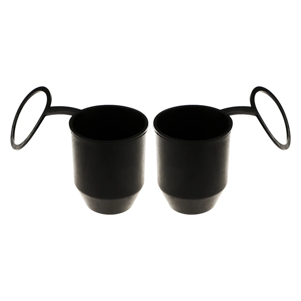 60*70mm Plastic Tow Bar Ball Protection Cover Cap Car Towing Hitch Towballx2
