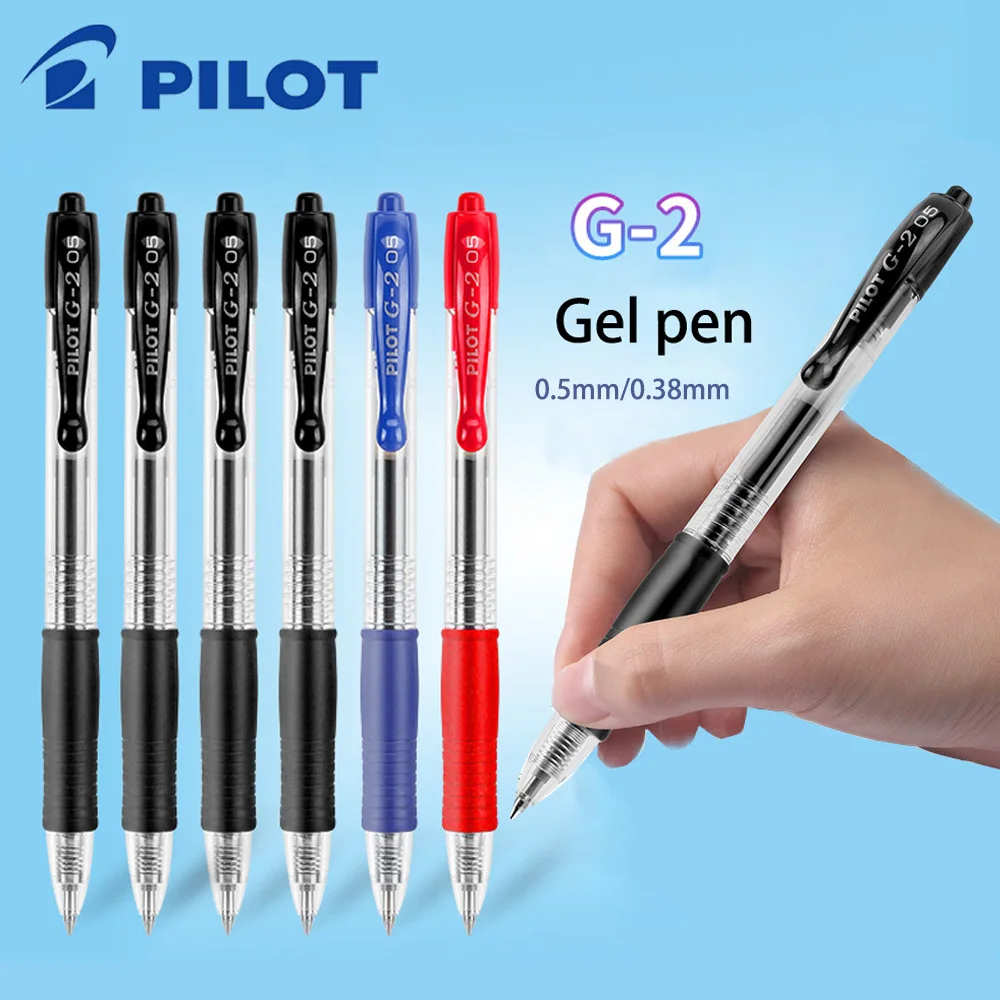 BLUE 12pcs Pilot BL-G2-5  Roller Ball Pen Refills Gel Ink 0.5mm 