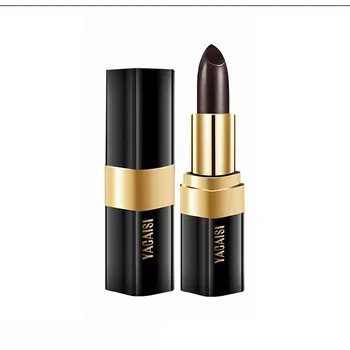 

Black Rose Lipstick Black Taboo Color Changing Lipstick Does Not Fade Crystal Temperature Change Lipstick