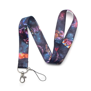 

V184 Wholesale 20pcs/lot Thanos Straps Lanyard ID Badge Neck Straps Rope Chain Necklace Jewelry