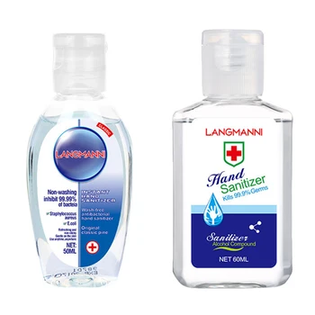 

Alcohol-Free Effective Disinfection Gel Hand Sanitizer Gel Rinse Free 60ml Hand Soap Portable Hand Sanitizer Skin Cleansing