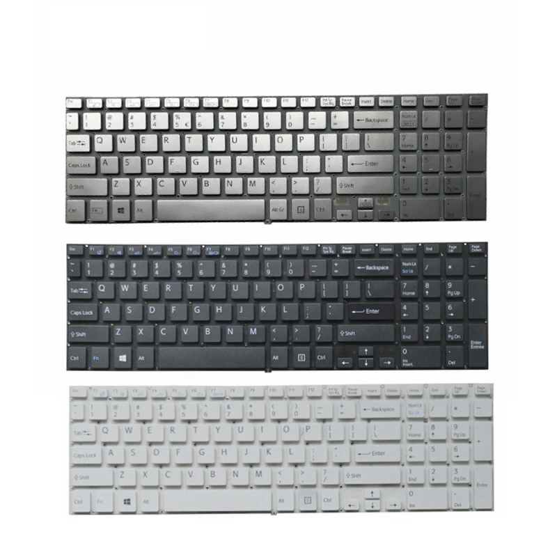 Новая английская клавиатура для ноутбука Sony VAIO SVF15 SVF152 SVF153 SVF154 9z. Naebq.00r SVF15N17CXB