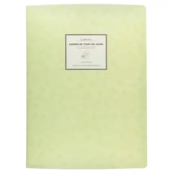 

A4 Display Book Folder,Paper Storage Folder Plastic 20 Pockets