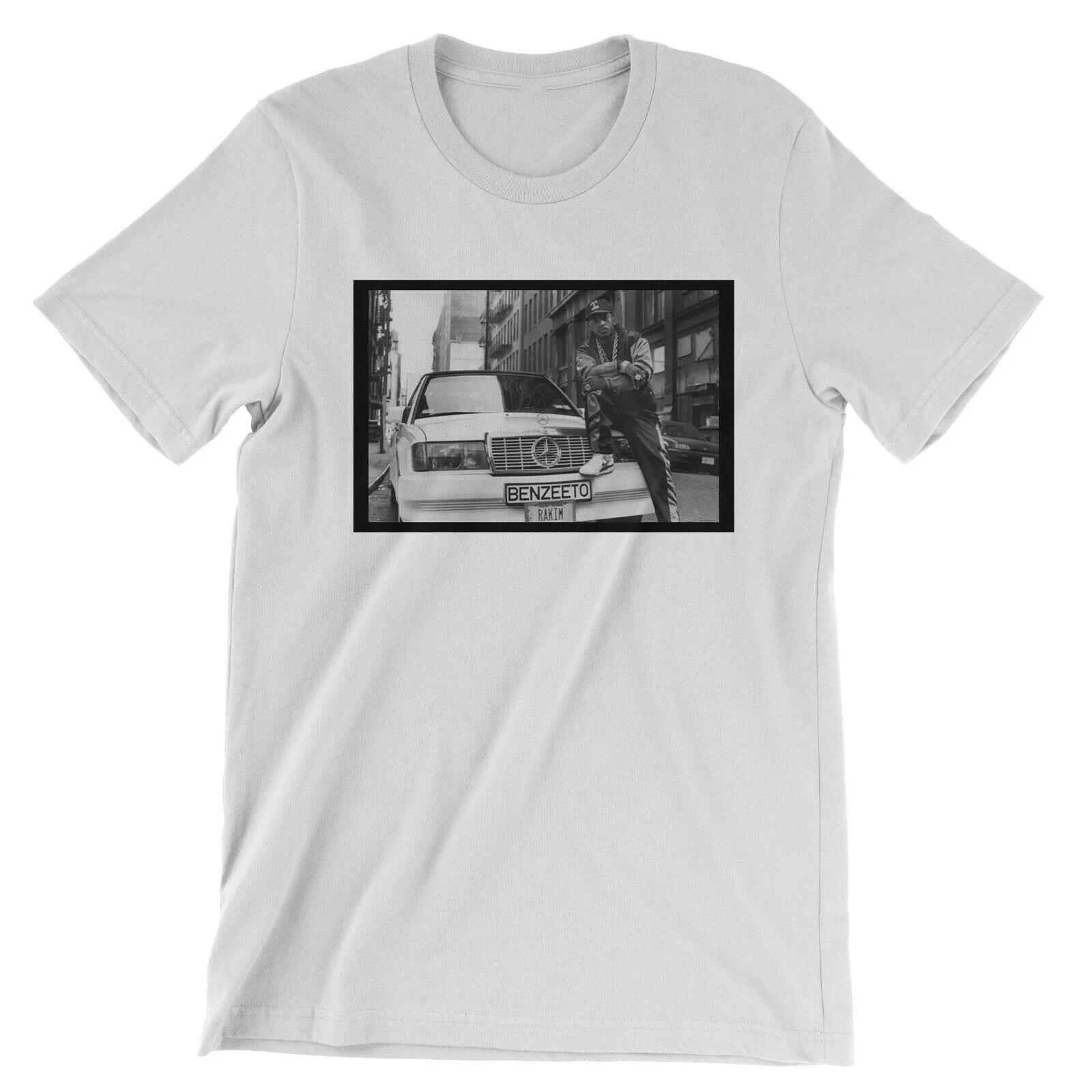 

Rakim T-Shirt - Vinyl - Classic Hip Hop - New York Mercedes I Ain'T No Joke Unisex Size S-3XL